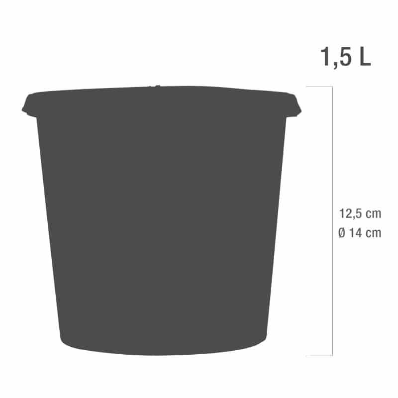 Кошче за остри предмети Eco Line 1,5 литра