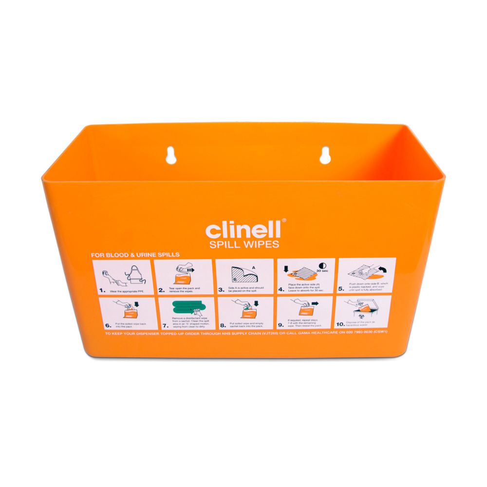Дозатор Clinell Orange Spill Wipes