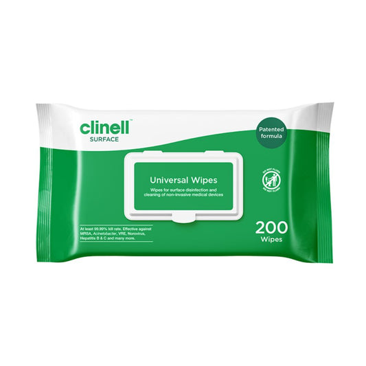 Clinell Universal Sanitizing Wipes 200 кърпички