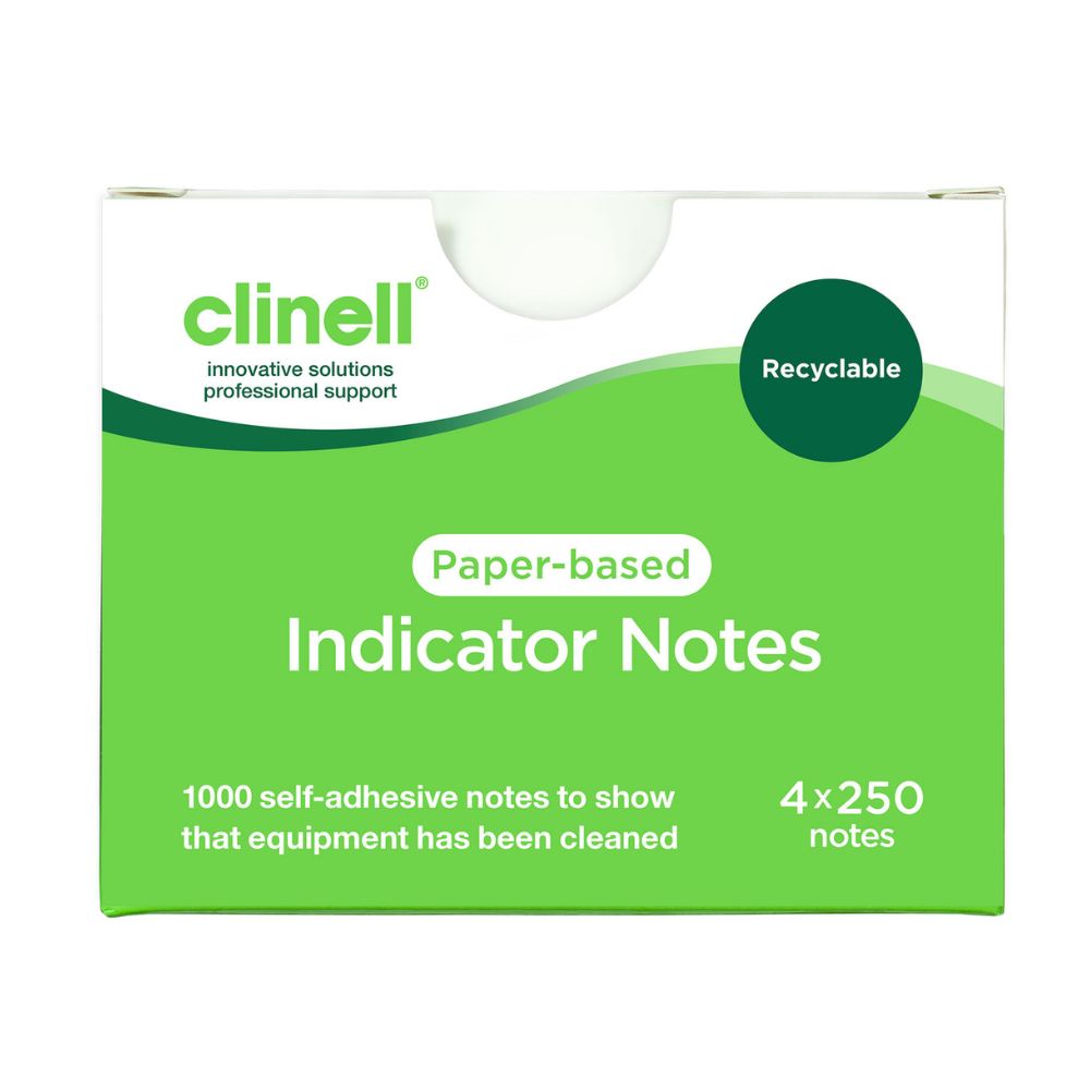 Clinell Indicator Notes Зелена кутия с 4 x 250 банкноти