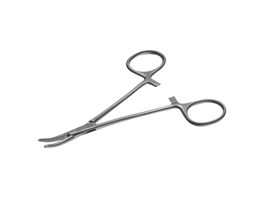 12,5 cm Instrapac Halsted Mosquito Artery Forceps Curved