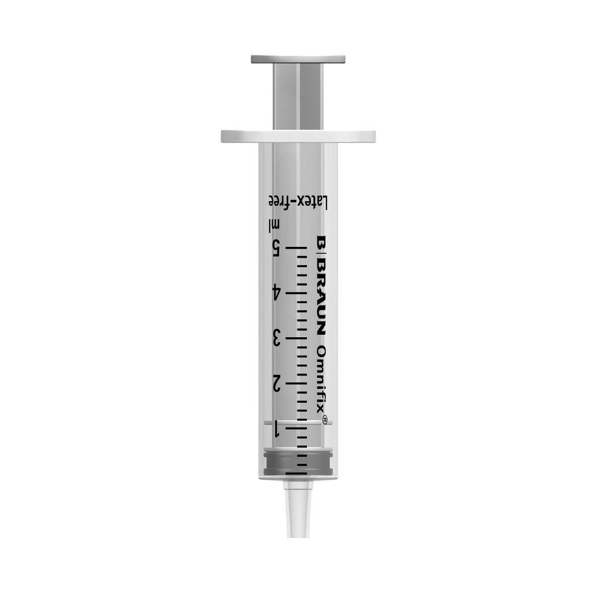 5 ml спринцовки BBraun Omnifix Luer Slip
