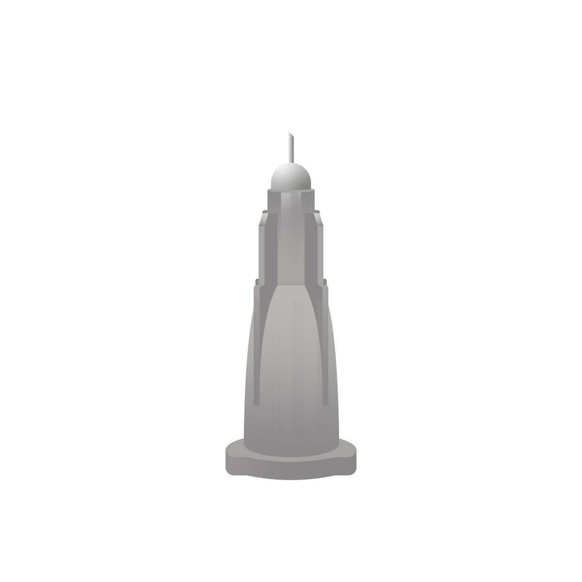 27g Сива 2,5 mm Meso-relle микроигла за микротерапия