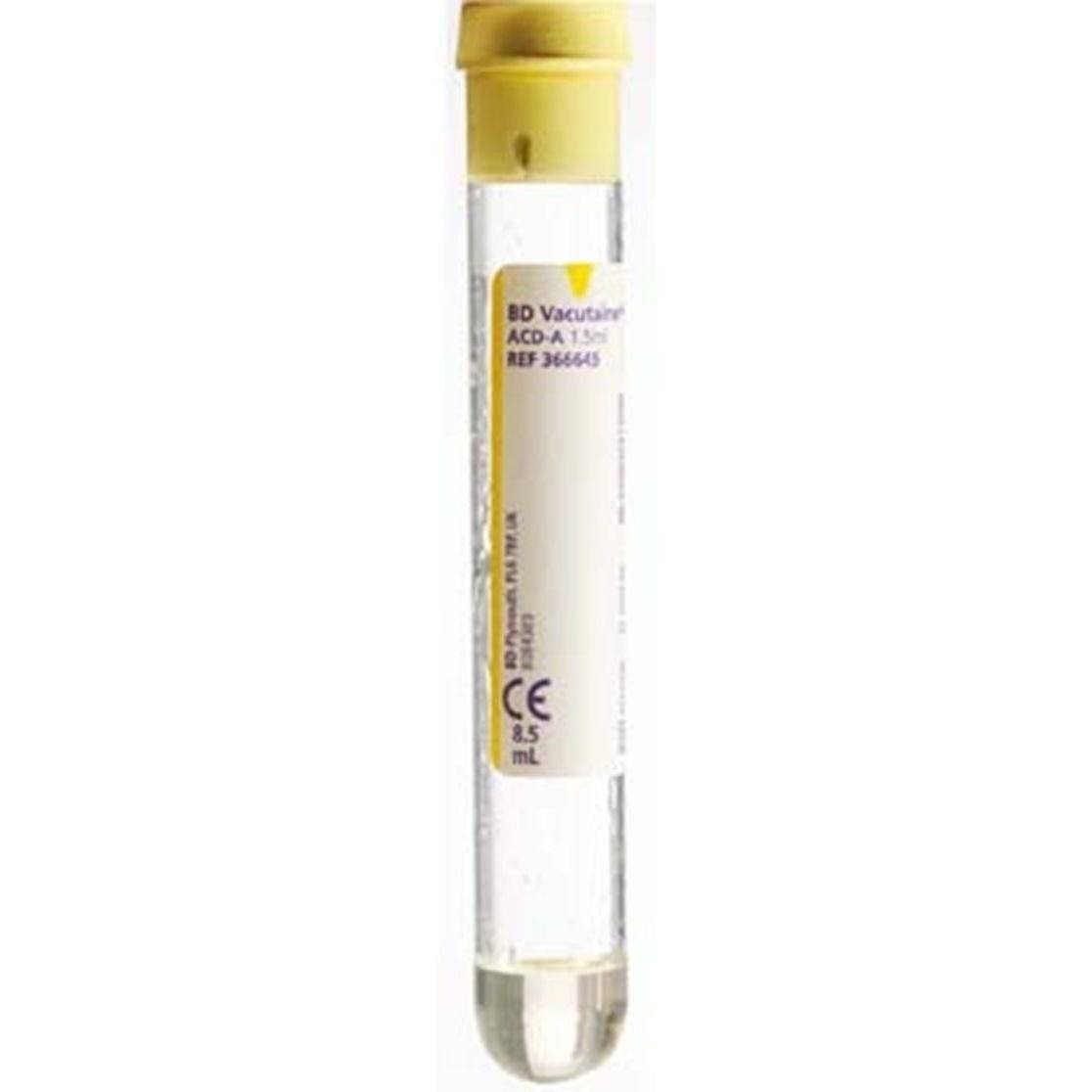 BD Vacutainer 8,5 ml ACD-A жълти епруветки за вземане на кръв