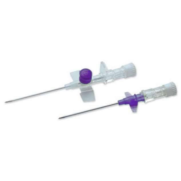 26g Violet 0,75 инча Terumo Versatus Winged and Ported IV Cannula