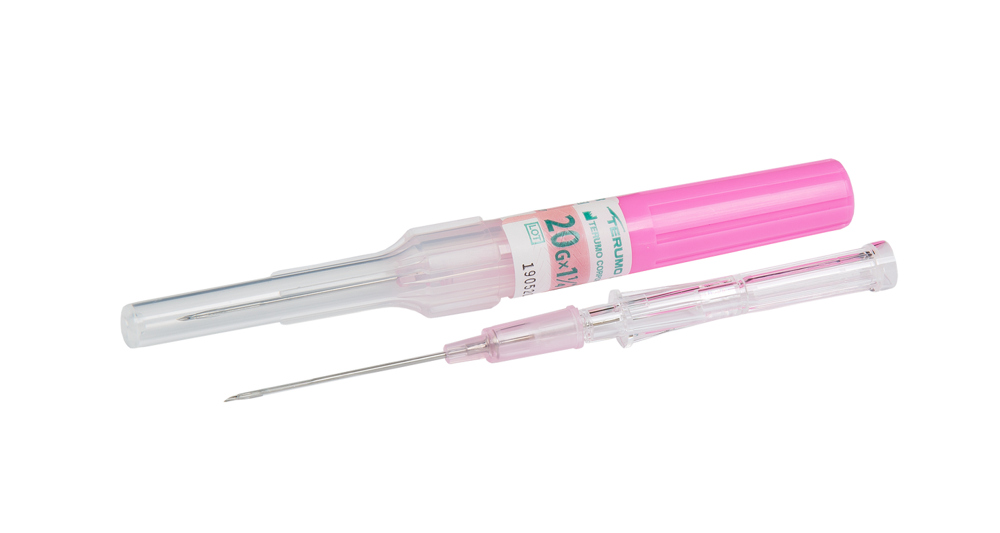 20g 1,25 инча Terumo Surflash IV катетър 60ml/min