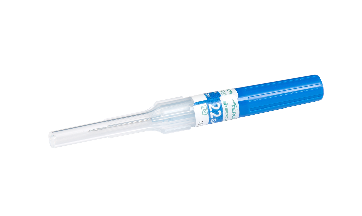 22g 1 инч Terumo Surflash IV катетър 35ml/мин