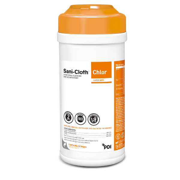 Sani-Cloth® Chlor Sporicid Wipe Tube от 50