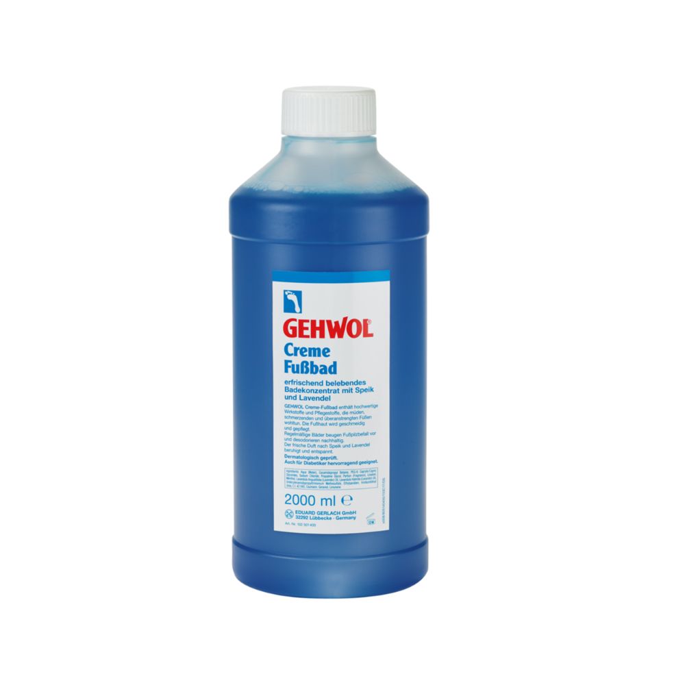 2L Gehwol Cream Foot Bath Concentrate bottle for professional foot care