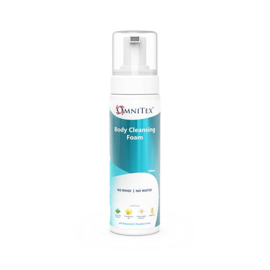 Omnitex 200ml Пяна за почистване на тялото без изплакване