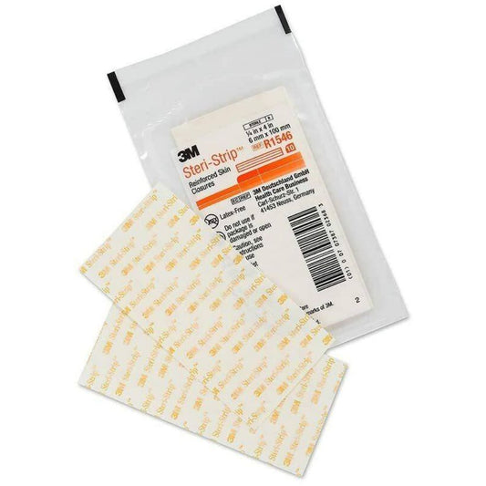 3M Steri-Strip 6 mm x 100 mm подсилени капачки за кожата (опаковка 10)
