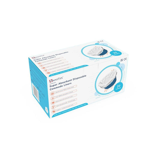 Кутия Omnitex 2500 ml за еднократна употреба за комод/спално легло, 20 бр