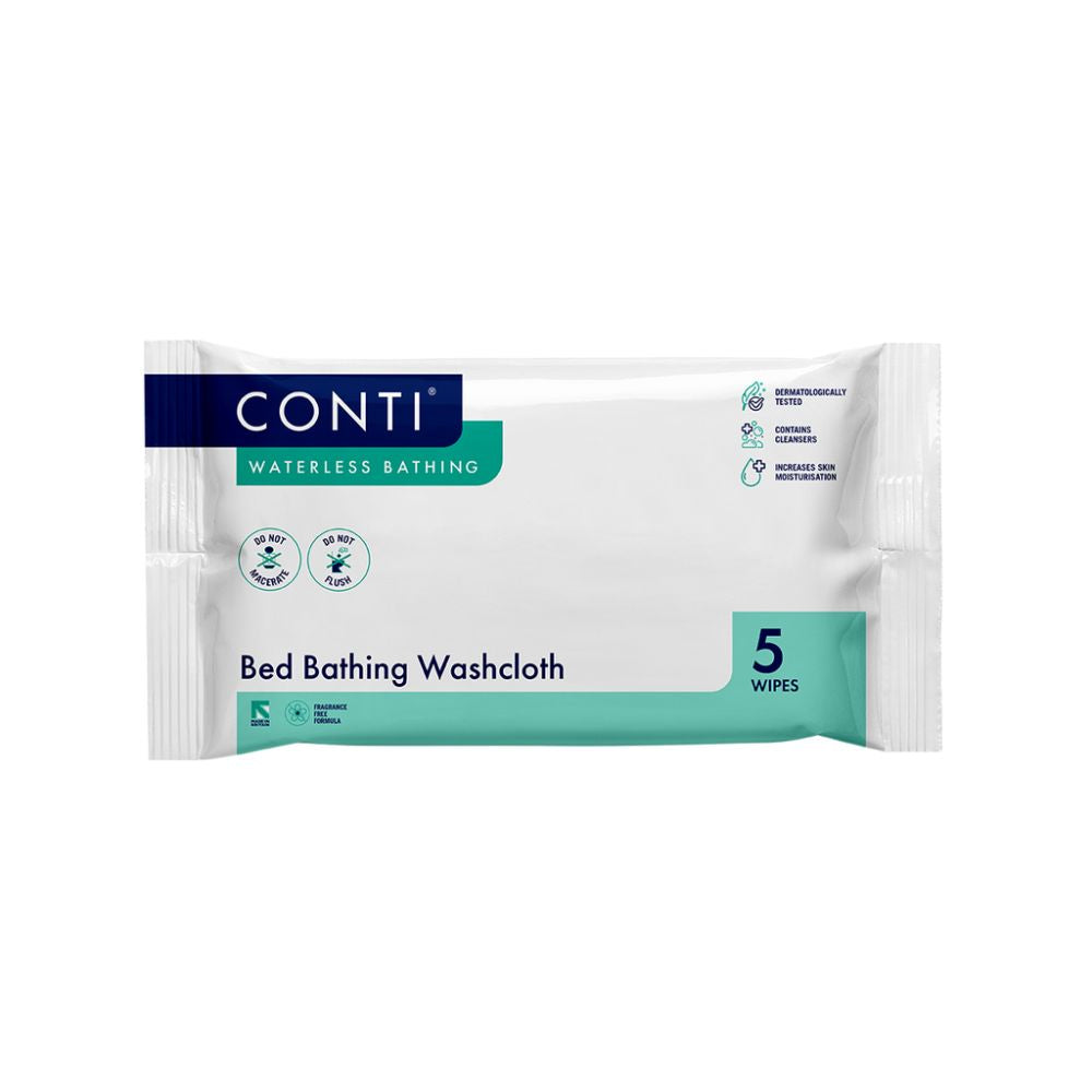 Conti Bed Къпаща кърпа Без аромати 5 кърпи