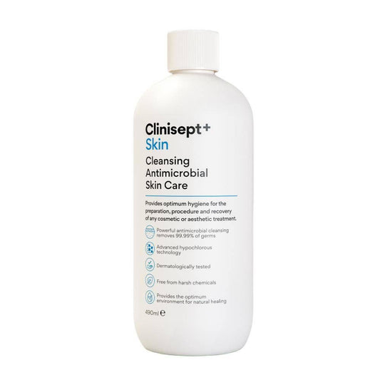 Clinisept+ Plus Почистваща антимикробна грижа за кожата 490 мл