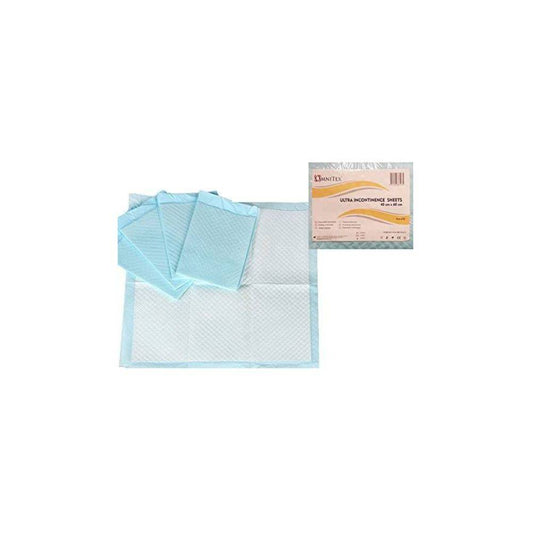 Omnitex 40cm x 60cm Ultra еднократна употреба Чаршафи за инконтиненция Опаковка от 25