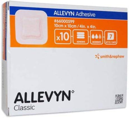 10cm x 10cm Allevyn Adhesive Dressing