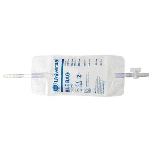 500ml Sterile Bile Collection Bags With Ryles/Kehrs Connector