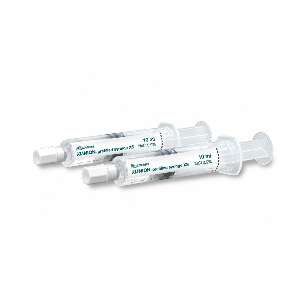 10ml Klinion XS Pre-Filled Saline Syringe