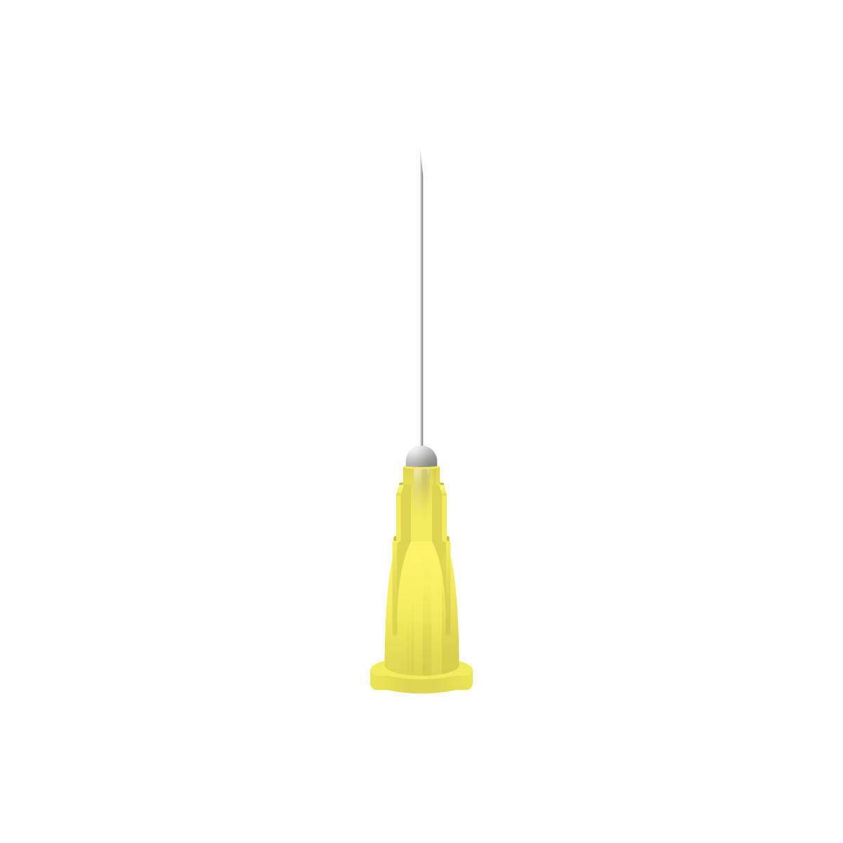 30g жълти 0,5 инчови едноостри игли