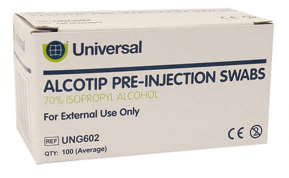 Универсални тампони Alcotip Pre Injection Swabs 70% алкохолни кърпички