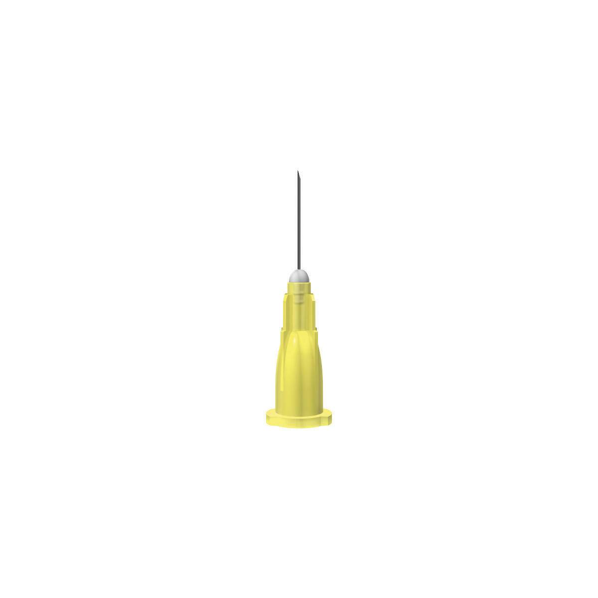 30g Yellow 0.5 Inch Unisharp Needles - UKMEDI