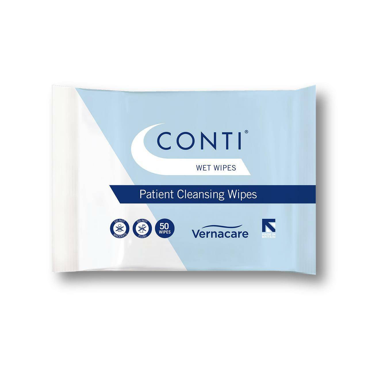 Conti Wet Wipes 29,5 x 22 см кърпички за почистване на кожата x 50