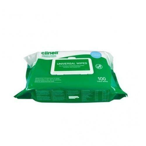 Clinell Universal Wipes Heavy Duty 100 кърпички