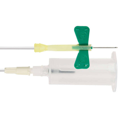 21g Green BD Vacutainer Safety Lok Комплект за вземане на кръв 7" тръбичка