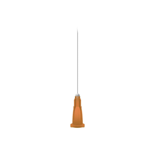25g оранжеви 1,5 инчови едноостри игли