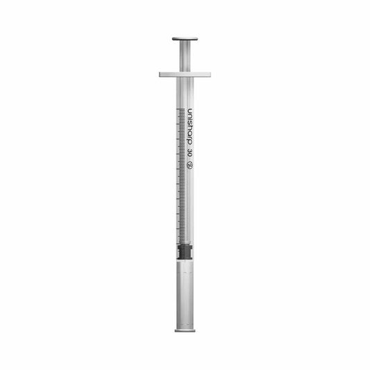 1 ml 0,5 инча 30 g Спринцовка и игла Unisharp u100