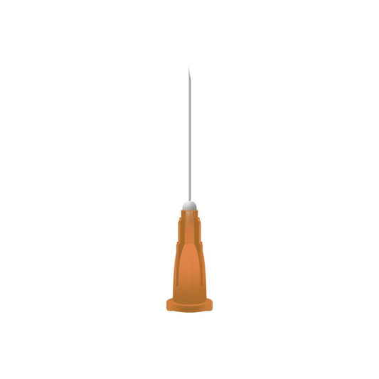 25g Orange 1 inch Unisharp Needles UO UKMEDI.CO.UK
