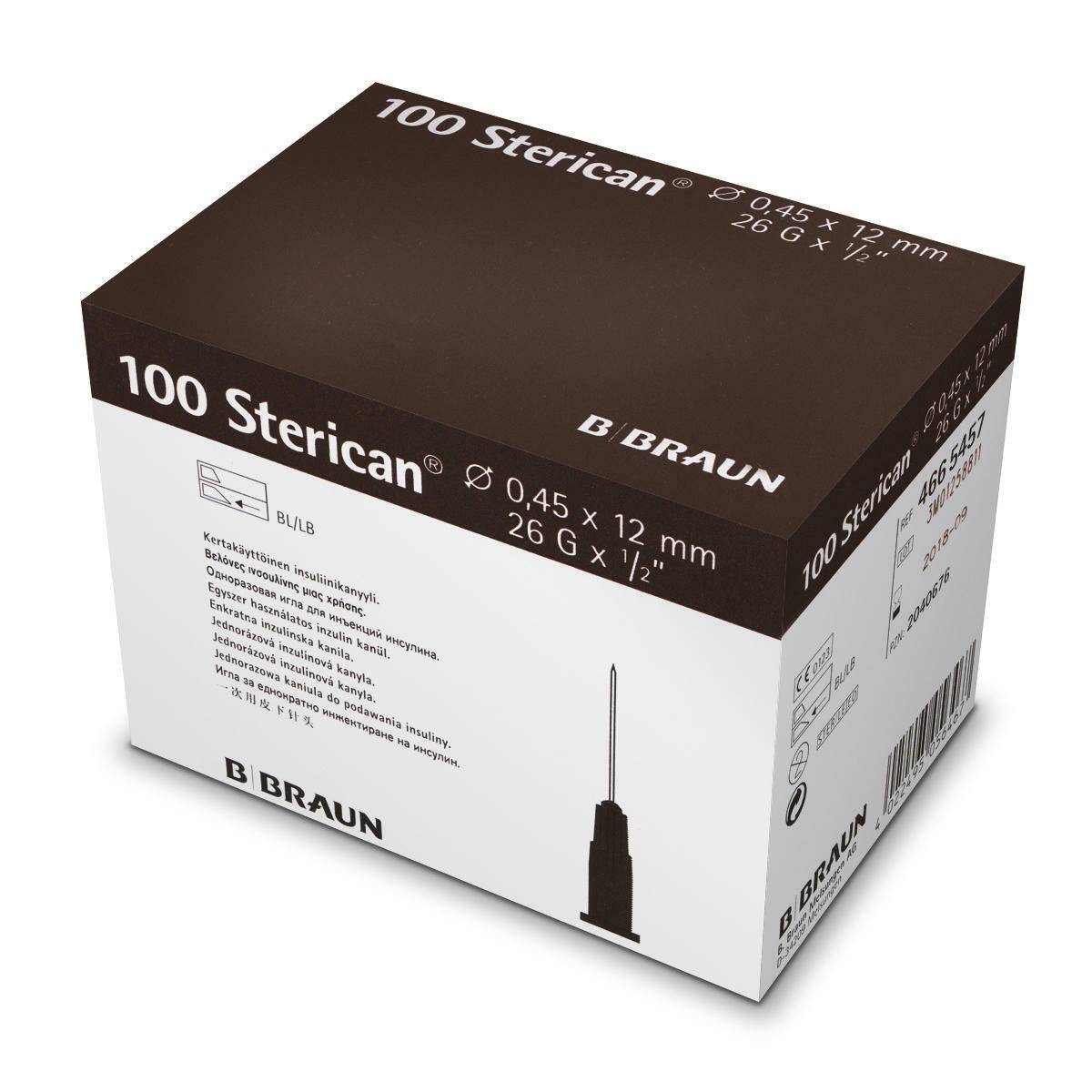 BBraun 26g Brown 0.5 inch BBraun Sterican Needles 4665457 UKMEDI - UK Medical Supplies