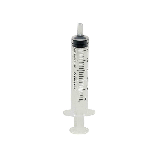 Ветеринарна спринцовка Kruuse Luer Slip от 5 ml