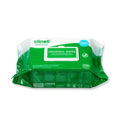 Clinell Universal Sanitizing Wipes 200 кърпички