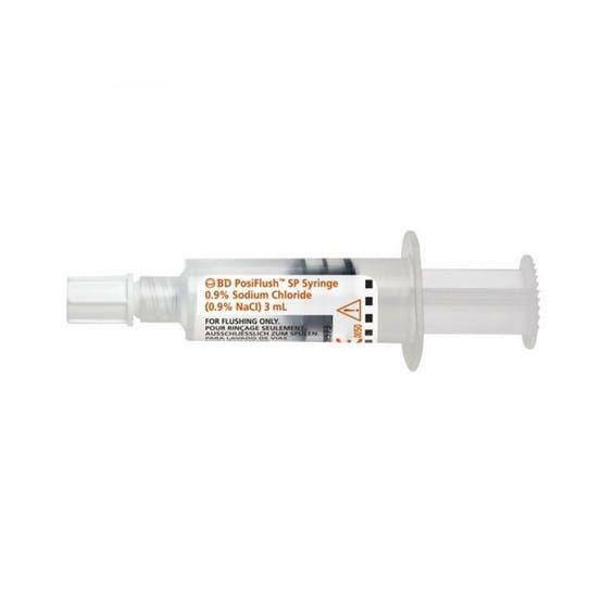 3 ml PosiFlush SP физиологичен разтвор (Път за стерилна течност)