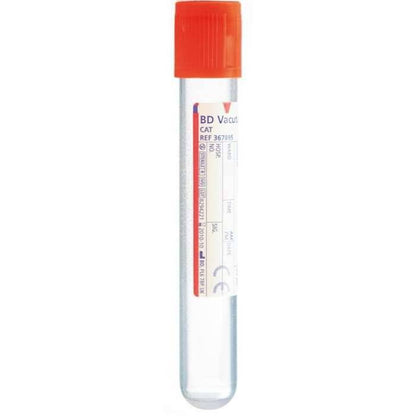 BD Vacutainer 10 ml епруветки за събиране на червена кръв от серум