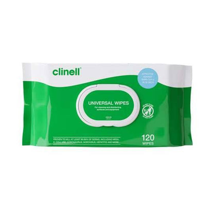 Опаковка Clinell Universal Wipes от 120 бр