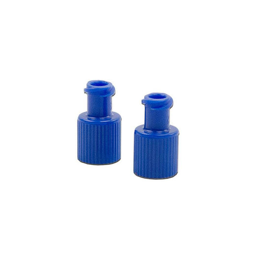 Blue Sterile Syringe Caps Combi Stopper Luer Fitting - UKMEDI