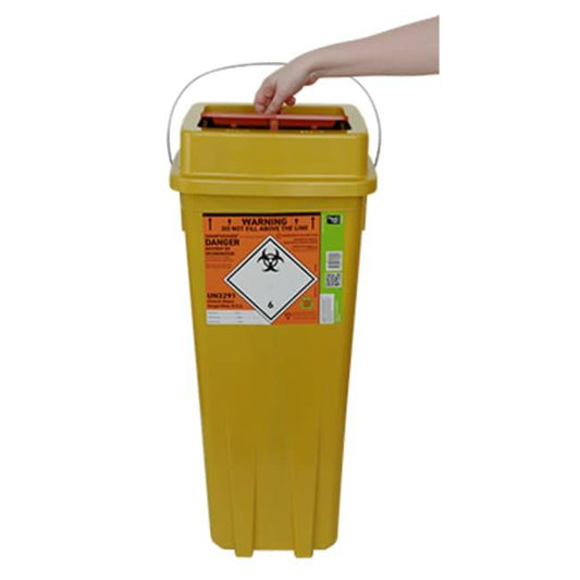 40 Litre Sharpsguard Eco Orange Theatre+ Sharps Bin