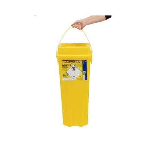 40 Litre Sharpsguard Eco Yellow Theatre+ Sharps Bin - UKMEDI