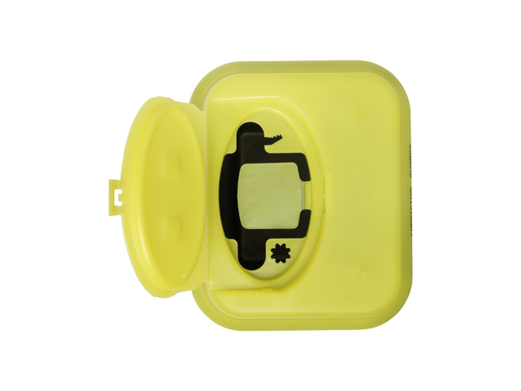 5 литров жълт контейнер за остри предмети Yellow Sharpsafe
