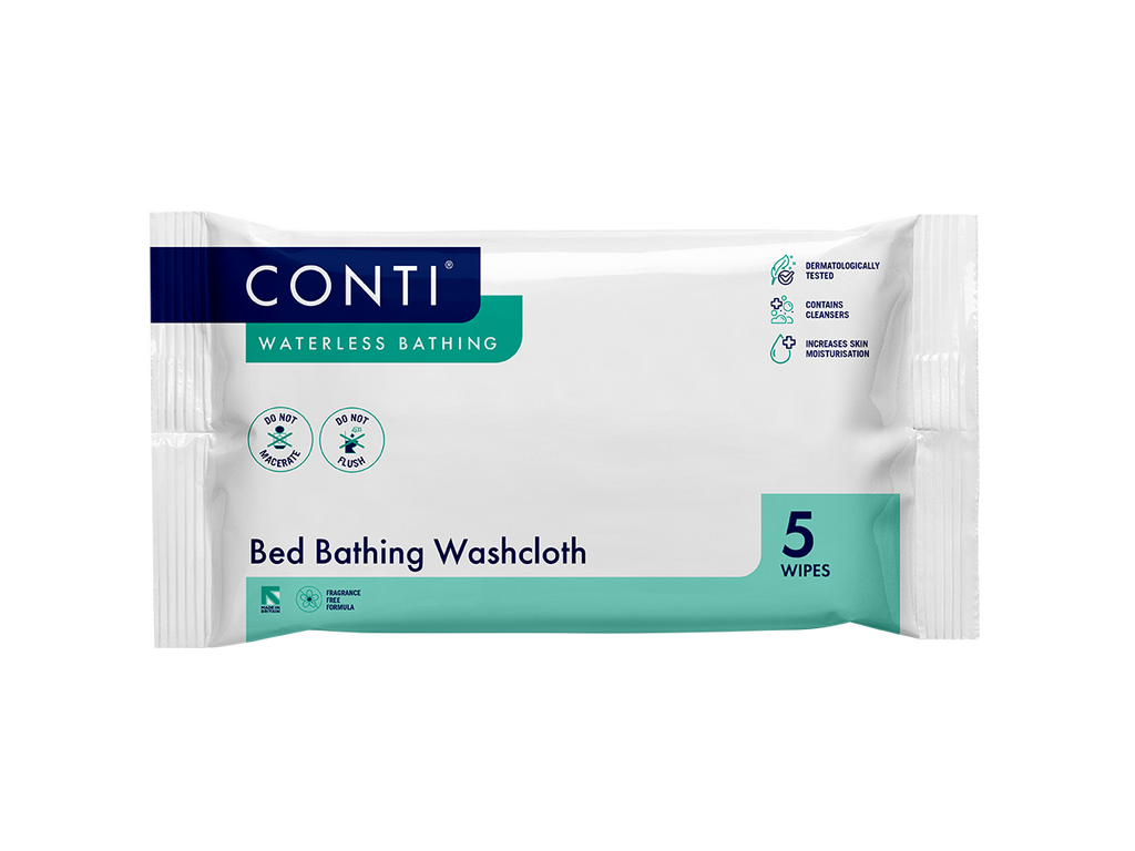 Conti Bed Къпаща кърпа Без аромати 5 кърпи