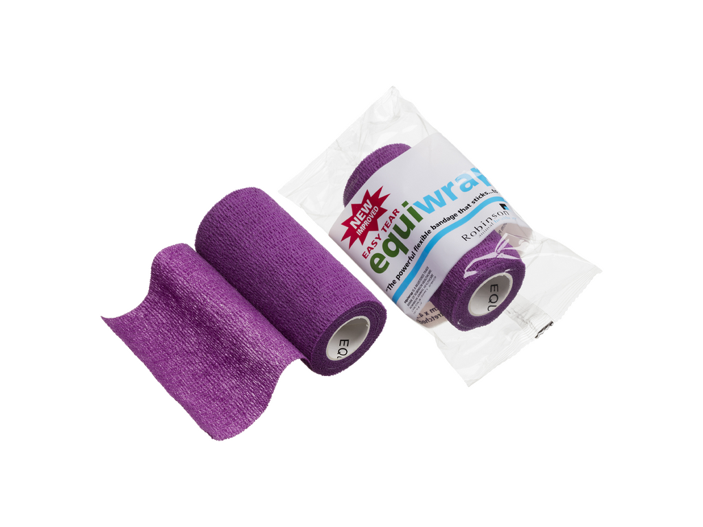 10 см X 4,5 м Equiwrap кохезивна превръзка лилаво