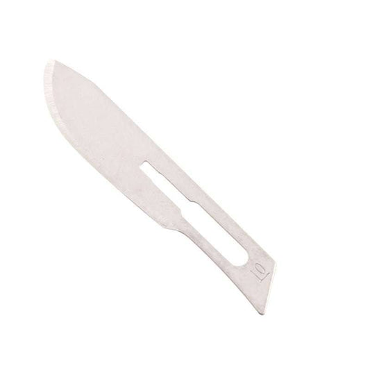 Teqler - Disposable Scalpel Blades for No. 3 Scalpel Handle Figure 10 - T370510 UKMEDI.CO.UK UK Medical Supplies