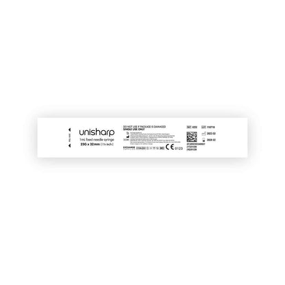 1 ml 23G 32 mm 1,25 инча спринцовка и игла Unisharp u100