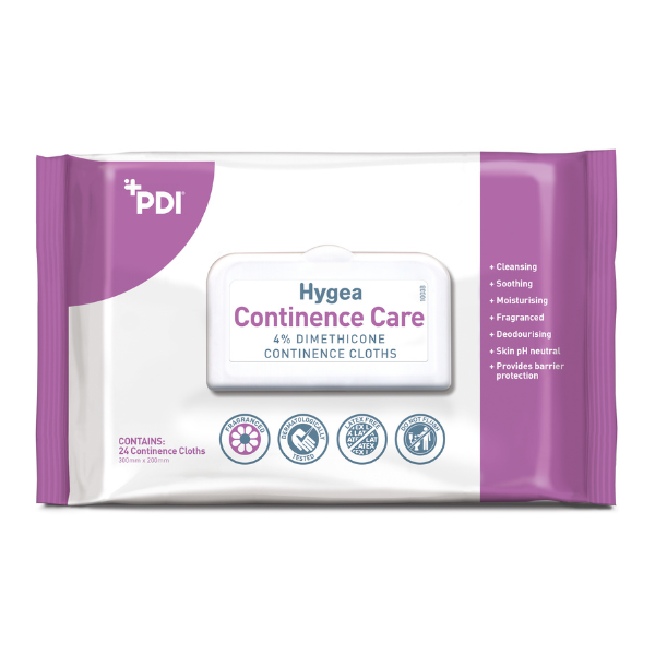 Опаковка от 24 кърпи Hygea Continence Care