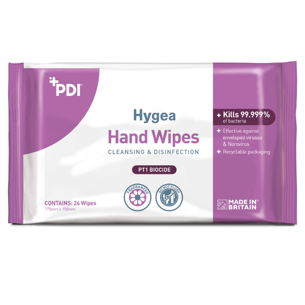 Hygea Hand Wipes Опаковка от 24 бр