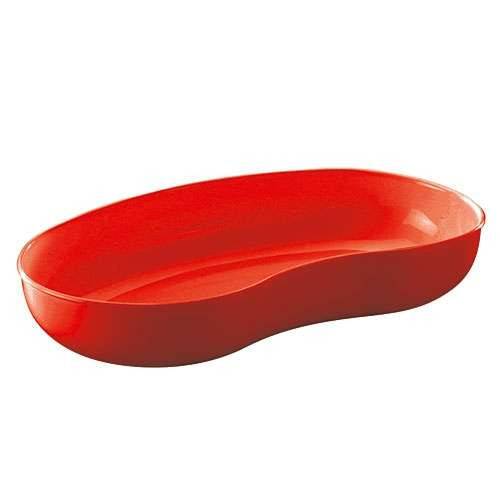 WACA - Red Large Plastic Kidney Dish - 2503-710 UKMEDI.CO.UK UK Medical Supplies