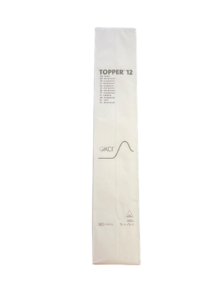 5cm x 5cm Topper 12 6-слойни нестерилни марлени тампони Опаковка от 200 Topper 12 J&J