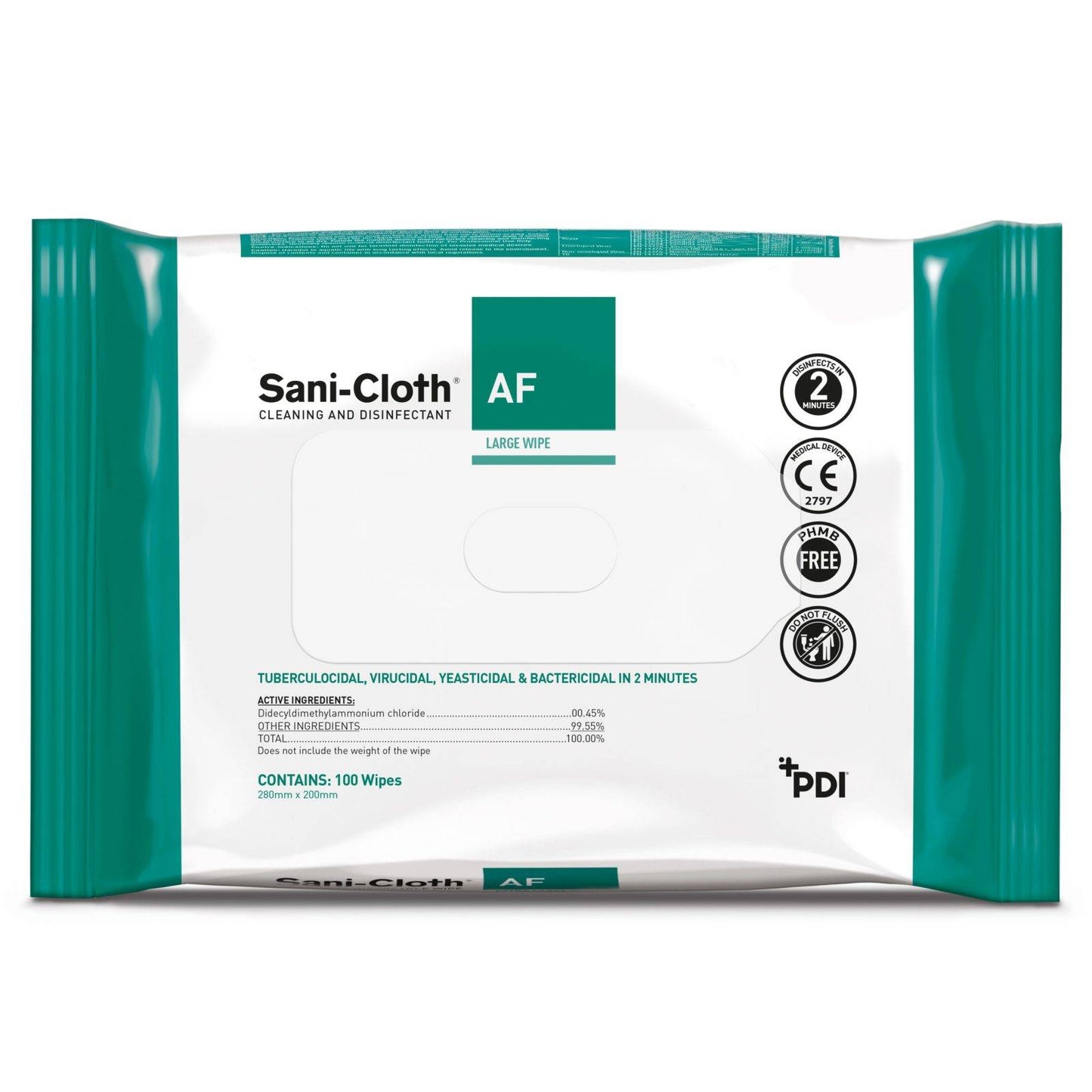 Sani-Cloth AF Wipes Опаковка от 100